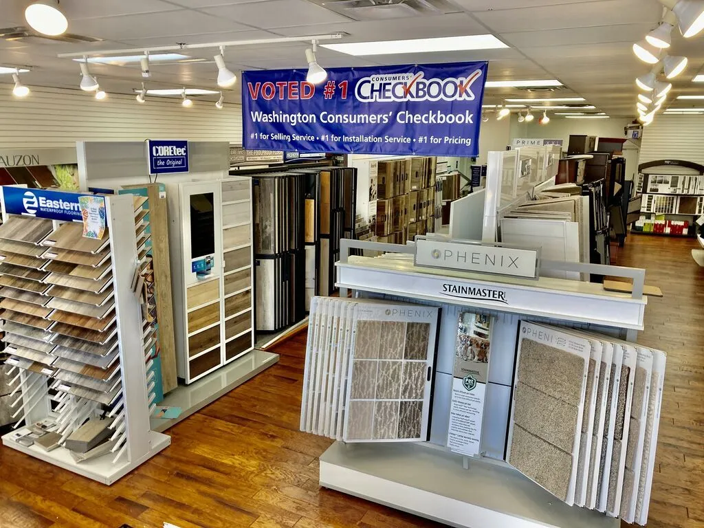 Oakton Flooring Store interior