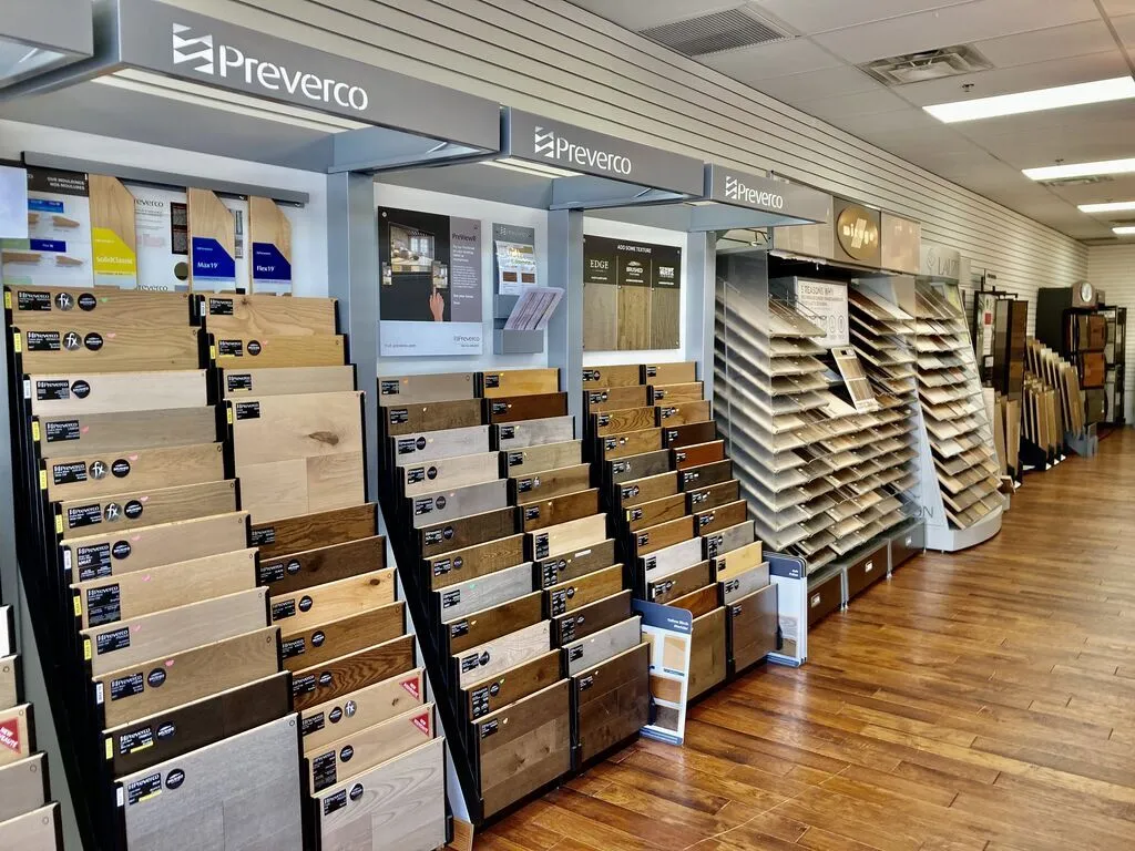 Oakton Flooring Store interior view
